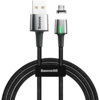 

                                    Baseus Zinc Magnetic Charging Cable USB For Micro 1.5A - 2m - Black